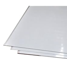 3003 Aluminum Sheet, Unpolished (Mill) Finish, H14 Temper, 0.09" Thickness, 24" Width, 24" Length, 11 Gauge