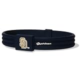 San Diego Padres Mlb Authentic Collection Titanium Bracelet S-Type By Phiten