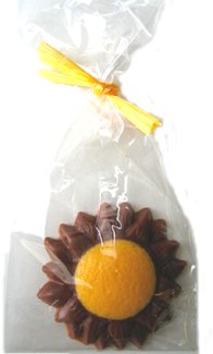 Chocolate Sunflower Gift Bag 10 piece box