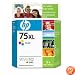 HP 75XL - Print cartridge - 1 x color (cyan, magenta, yellow) - 520 pages