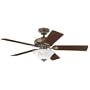Hunter Brookline Ceiling Fan 22389- 52" Estate Brass Builder Indoor Fan