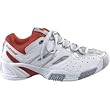 Babolat Women's Team Lady Wht/Red (WIDTH: Medium, SHOE SIZE:9.5)