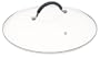 Bauen Pagoda Glass Wok Lid