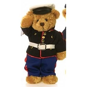 Us Marine Military Teddy Bear