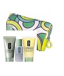 Clinique 3 Step system for dry/combination skin gift set- dramatically moisturizing Lotion 30 ml/ lotion 2-200 ml/soap mild 200 ml