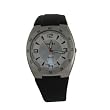 Men's Sport, White Dial, Silver Case, Black PU Strap - Men's Sport