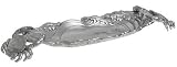 Arthur Court Crab 24-1/2-Inch Centerpiece Tray