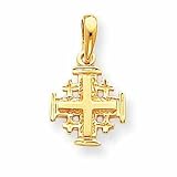 14k Jerusalem Cross Pendant