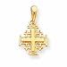 14k Jerusalem Cross Pendant