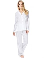 Autograph Linen Blend Ladder Stitch Pyjamas