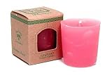 Island Soap Company Plumeria Beeswax Votive Candle