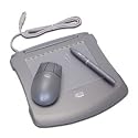 Adesso CyberTablet 6400 6" X 4.5" Graphics Tablet with 2 Button Pen and Wireless Mouse