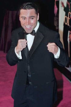 Oscor De La Hoya - Boxer, Art Poster by John Mottern