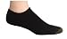 Gold Toe Men's Cotton Footies Athletic Sock, Black 10-13, 6-Pack