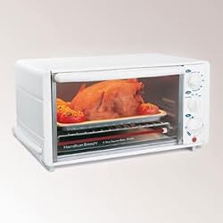 HamiltonBeach311606-SliceToasterOven/Broiler,White
