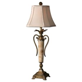 Uttermost 29462 1-Light Albinia Buffet Lamp - 29462,