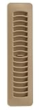 Imperial Manufacturing RG1453 2-1/4 inch x 12 innch Plastic Register Taupe