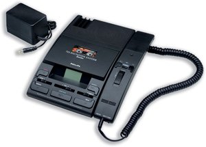 Childrens Toyshop  Electronics : Philips 725 analogue dictation system comprising 725 dictation machine, 155 power supply and 276 microphone, EACH