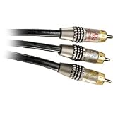 Acoustic Research PR160 Audio/Video RCA Cable, Gold A/V RCA - RCA, (3 feet)