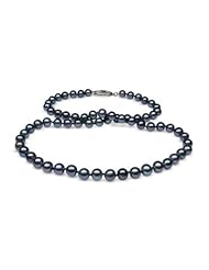 5x5.5mm Peacock Freshwater cultured pearl necklace