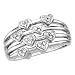 10kt. White Gold, Diamond Right Hand Ring