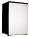 Sanyo SR-4910M Counter-High Refrigerator with Platinum-Finish Door