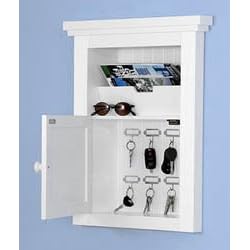 <b>Mail and Key Cabinet - (White)</b>