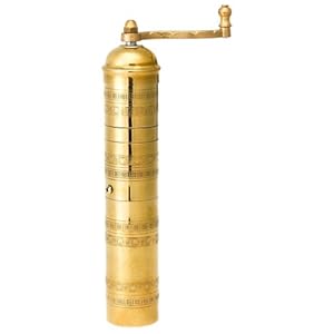 Pepper Mill Imports Traditional Coffee/Spice Mill Brass 11"