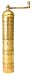 Pepper Mill Imports Traditional Coffee/Spice Mill, Brass, 11