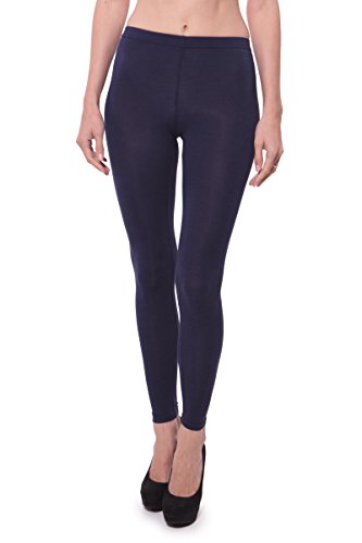Women's Stretchy Ankle Length Leggings (Pomona) Elegant Gift for Her by Texere