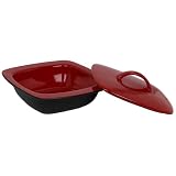 Review Corningware  / CorningWare Creations Ryku 2-qt Square Casserole with Ceramic Lid- China Red