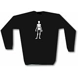 Buy Human Skeleton Logo Mens Sweat Shirt in 2 colors Small thru 3XL by 99volts