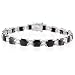 Eleanor's Princess Black Diamond CZ Tennis Bracelet
