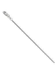 14k White gold Leslies Box Chain