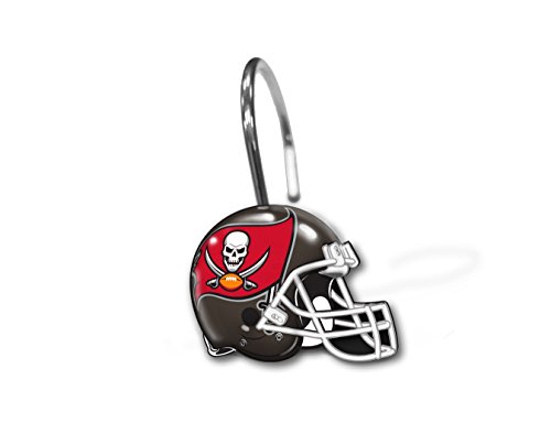 The Northwest Company NFL Tampa Bay Buccaneers Shower Curtain Rings