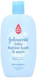 Johnsons Baby Bubble Bath and Wash, 15 Ounce (Pack of 2)