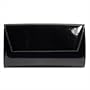 Jack Georges Clutch Flap Bag-Black