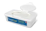 ReadyFlush X-Large Premoistened Personal Hygiene Flushable Wipes - Case of 9 Tubs - 60 Wipes Each Tub