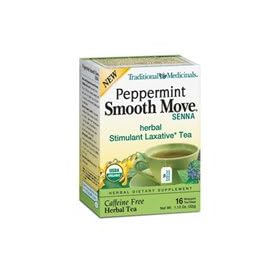 Traditional Medicinals Smooth Move Tea Peppermint 16 Bags