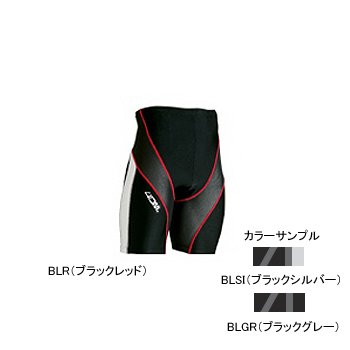 4DM(フォーディーエム) アドバンスモデルハーフタイツ MENS BLSI(ブラックシルバー) MW2 4DF2002