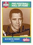 Raymond Berry autographed Football Card (Baltimore Colts)