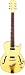Luna Athena Hollowbody Acoustic Guitar, Sun Mist