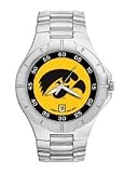 Iowa Hawkeyes Mens Pro Ii Stainless Steel Bracelet Watch