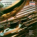 Saxophone and Piano, Vol.2 by  Edison Vassilievich Denisov, Pierre Max Dubois, Bernhard Heiden, Andre Jolivet, and Otmar Macha 