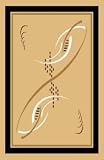 Contemporary Area Rug, Home Dynamix Zone Sand