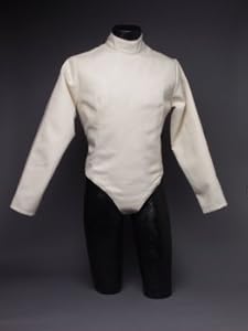 Mens Budget cotton foil/epee/sabre back zip fencing jacket