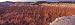 Aerial View of Jagged Rock Formations, Cedar Breaks National Monument, Utah, USA Photographic Poster Print by Panoramic Images, 42x14