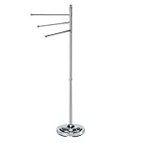IMAGE OF Gatco 1354 3-Arm Floor Towel Stand, Chrome