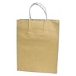 COSCO Premium Small Brown Paper Shopping Bag, 50/Box (091565)