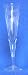 Individually Hand Etched Pine Cone Champagne Glass 7"H Set / 4